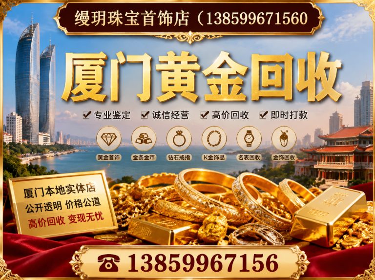 湖里区厦门黄金回收展示图